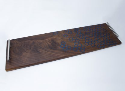 Hexagon Inlay Serving Tray - Image 2