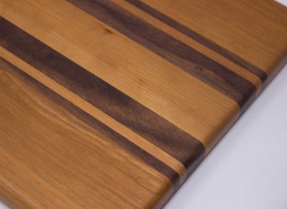 Cherry and Walnut with Handle Cutting Board - Image 4