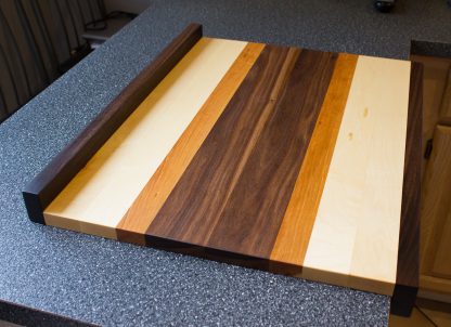 Walnut Cherry and Maple Pastry Board Kitchen