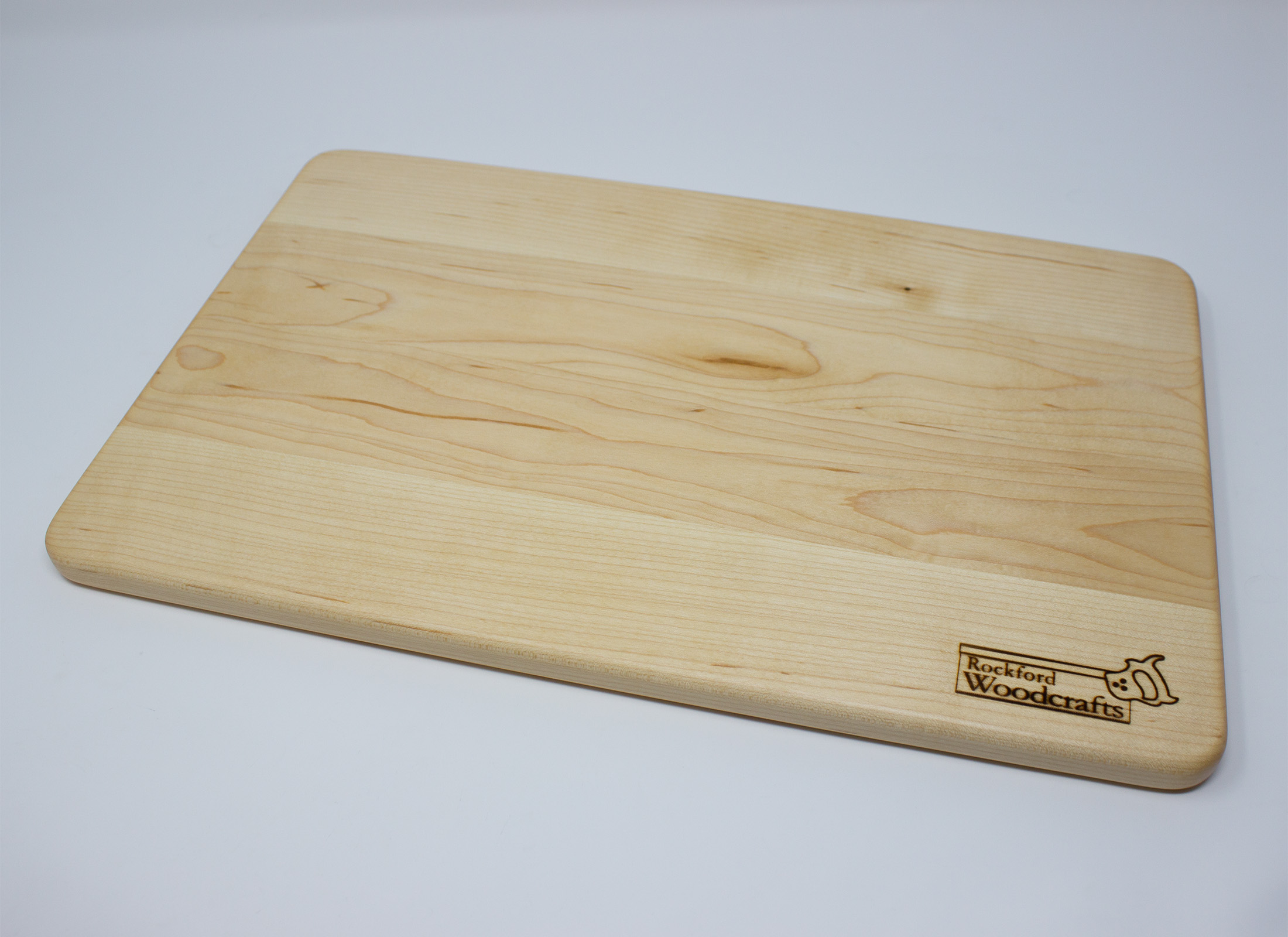 Cherry and Walnut with Handle Cutting Board – Rockford Woodcrafts