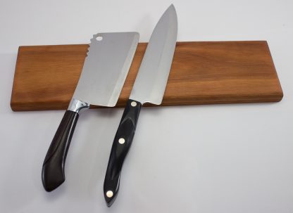 Jatoba Magnetic Knife Holder Front