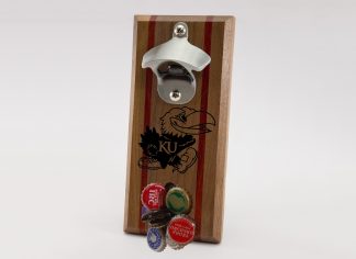 Kansas University Magnetic Bottle Opener