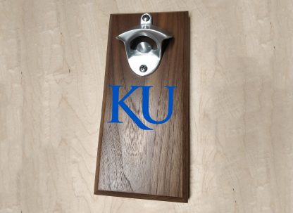 Kansas University Magnetic Bottle Opener - Image 5