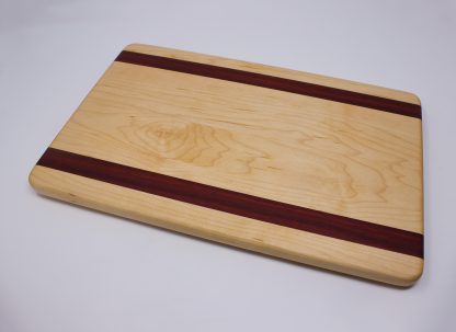 Maple with Large Red Stripes Cutting Board - Image 2