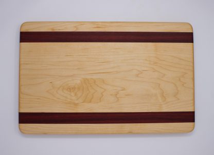 Maple with Large Red Stripes Cutting Board - Image 3