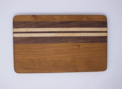 Cherry with Maple and Walnut Stripes - Image 3