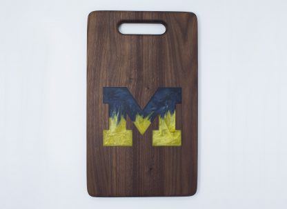 Michigan Block M Swirl Cutting Board - Image 3