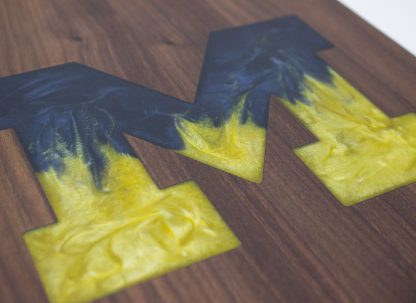 Michigan Block M Swirl Cutting Board - Image 2