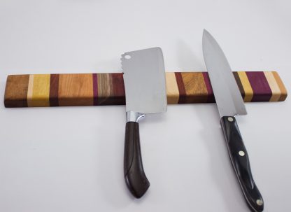 Multicolored Knife Holder Front Angled