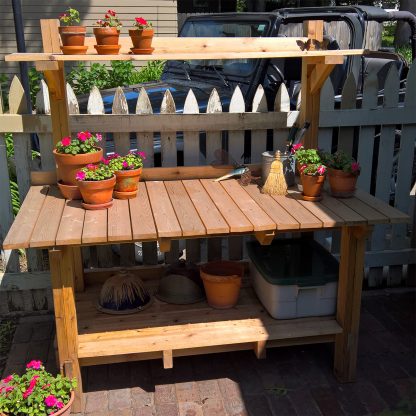 Cedar Potting Bench - Image 3