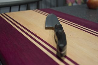 Magnetic Knife Holder – Walnut and Cherry Striped – Rockford Woodcrafts