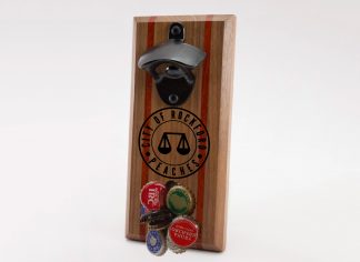 Rockford Peaches Magnetic Bottle Opener