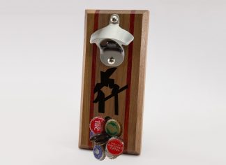 Rockford Symbol Magnetic Bottle Opener