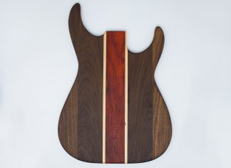 Stratocaster Guitar Shape Cutting Board
