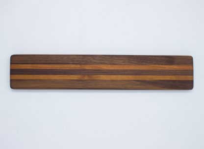 Magnetic Knife Holder - Walnut and Cherry Striped - Image 2