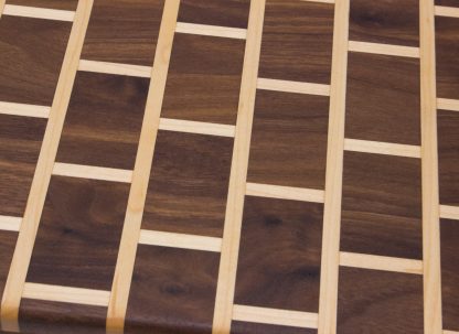 Brick Pattern Cutting Board - Walnut and Maple - Image 6