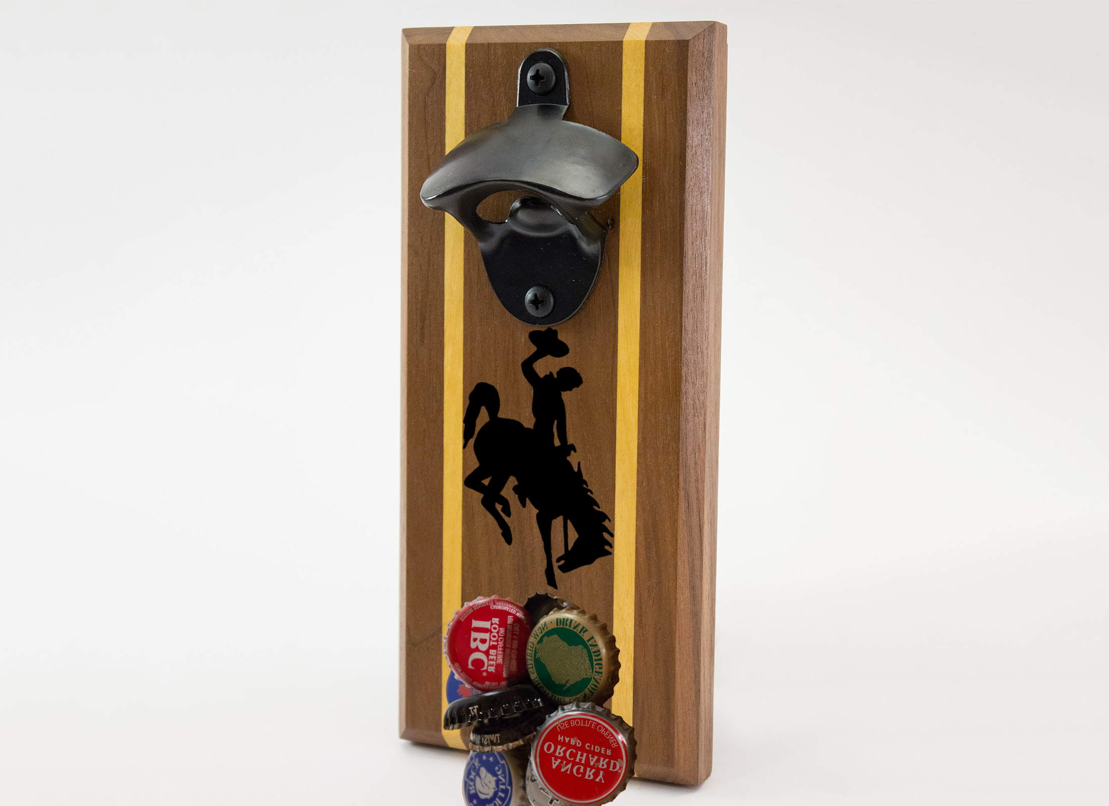 Wyoming Cowboys Magnetic Bottle Opener – Rockford Woodcrafts