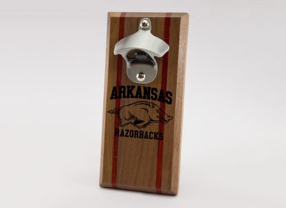 Arkansas Razorbacks Magnetic Bottle Opener - Image 3