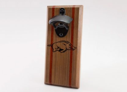 Arkansas Razorbacks Magnetic Bottle Opener - Image 4
