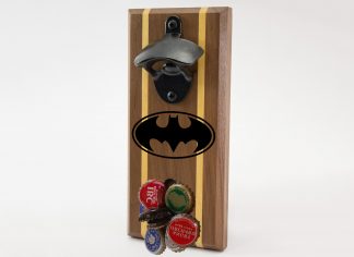 Batman Logo Magnetic Bottle Opener