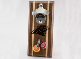 Carolina Panthers Magnetic Bottle Opener