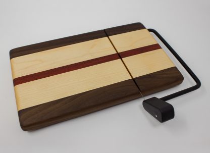 Maple with Walnut Edges and Red Middle Stripe - Image 2