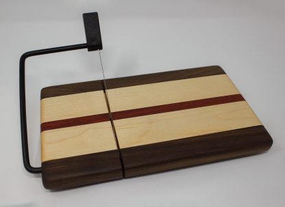 Maple with Walnut Edges and Red Middle Stripe - Image 4