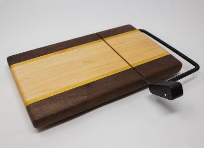 Walnut and Maple with Yellowheart Stripes - Image 4