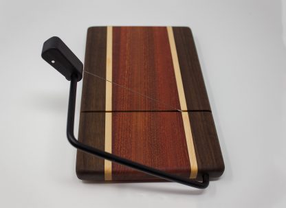 Walnut Edges with Orange Middle and White Stripes - Image 4