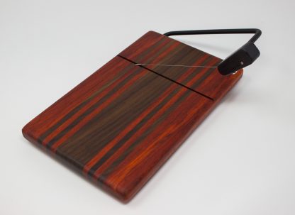 Walnut with Red Edges Multiple Red Stripes - Image 2