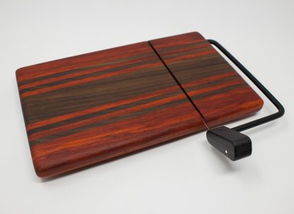 Walnut with Red Edges Multiple Red Stripes - Image 3
