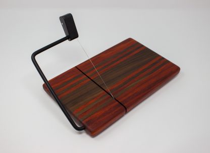 Walnut with Red Edges Multiple Red Stripes - Image 4