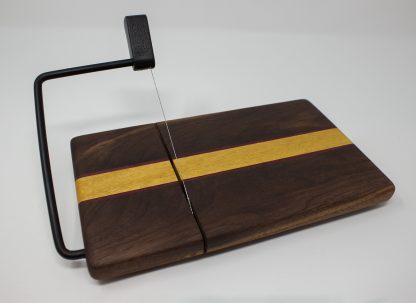 Walnut with Yellow Middle and Small Purple Stripe - Image 3