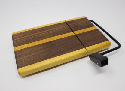 Walnut with Yellowheart Edges and Middle