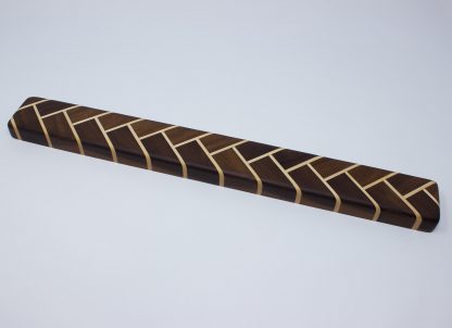 Herringbone Wood Magnetic Knife Holder - Walnut and Maple - Image 6