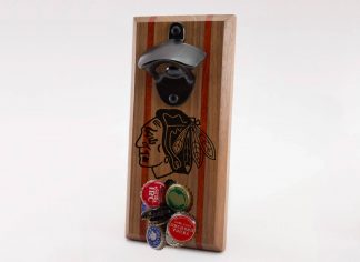 Chicago Blackhawks Magnetic Bottle Opener