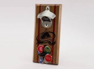 Colorado Avalanche Magnetic Bottle Opener