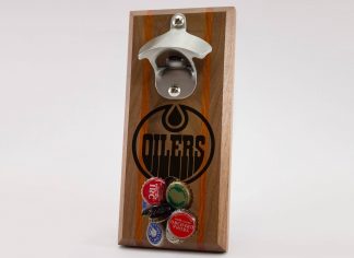 Edmonton Oilers Magnetic Bottle Opener
