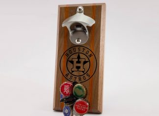 Houston Astros Magnetic Bottle Opener