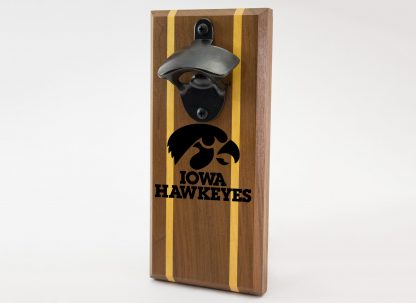 Iowa Hawkeyes Magnetic Bottle Opener - Image 2