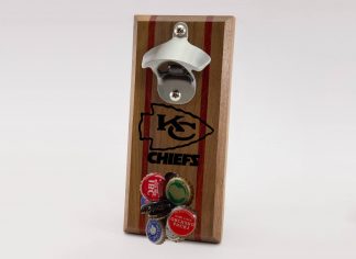 Kansas City Chiefs Magnetic Bottle Opener