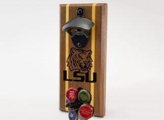 LSU Tigers Magnetic Bottle Opener