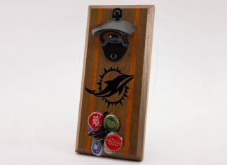 Miami Dolphins Magnetic Bottle Opener