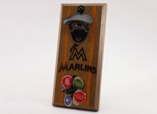 Miami Marlins Magnetic Bottle Opener