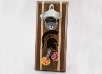 Michigan State Spartans Magnetic Bottle Opener
