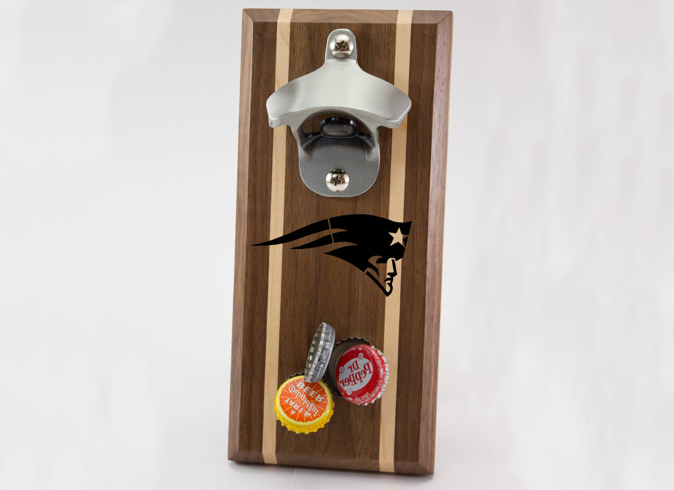 New England Patriots Magnetic Bottle Opener – Rockford Woodcrafts