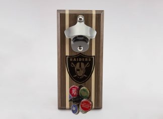 Oakland Raiders Magnetic Bottle Opener