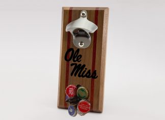 Ole Miss Rebels Magnetic Bottle Opener