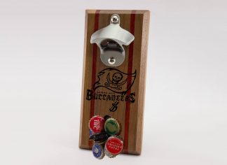 Tampa Bay Buccaneers Magnetic Bottle Opener