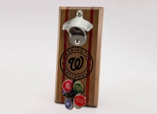 Washington Nationals Magnetic Bottle Opener